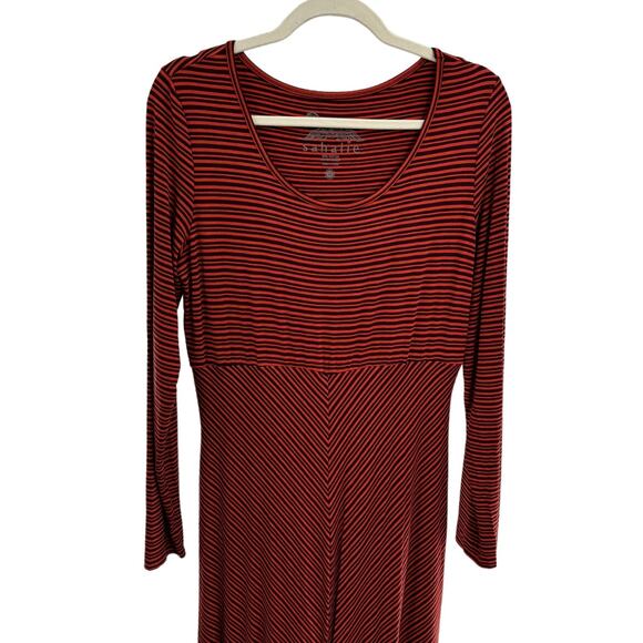 Sahalie Multi Striped Red Jumpsuit - Picture 4 of 12